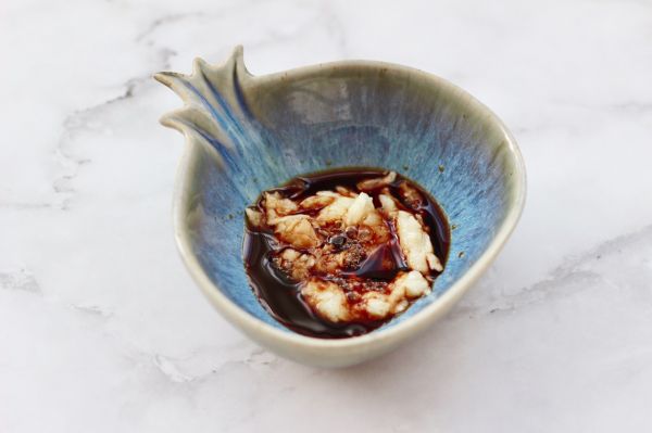 鱿鱼卷拌西兰花