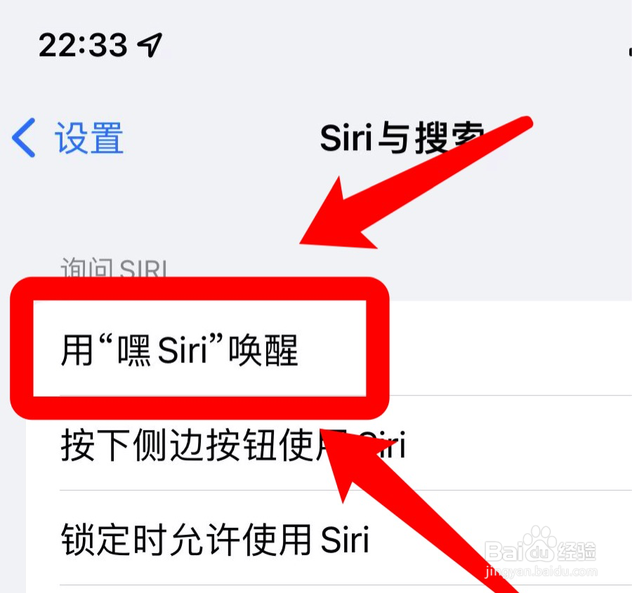 苹果语音助手怎么设置