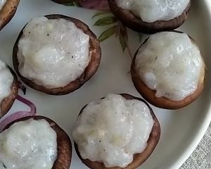 虾仁酿香菇的做法