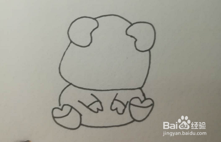 怎么用简单的步骤画小猪的简笔画