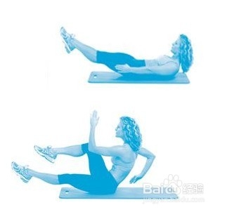 7套动作15分钟 和小肚子说拜拜