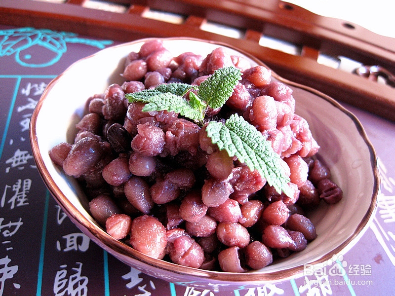 零厨艺也能做出完美的冰糖蜜豆