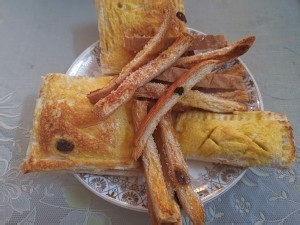 香芋芝士派/消灭土司边的做法