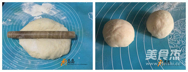 花朵老面包的做法