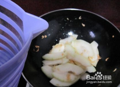 冬瓜烧虾皮的做法