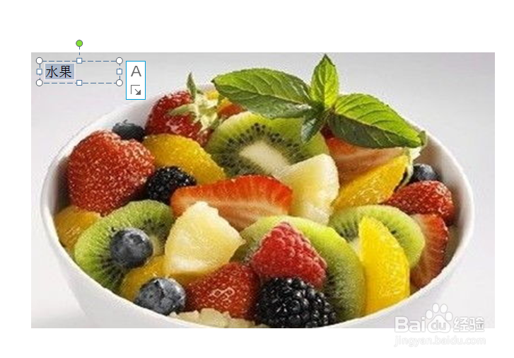 怎么在ppt的图片里加入文字?