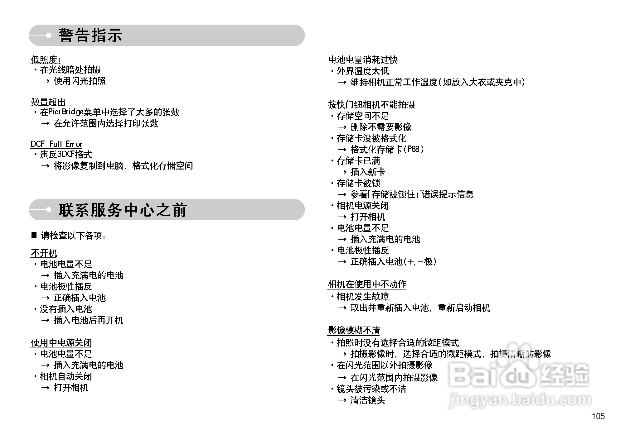三星I7数码相机使用说明书:[11]