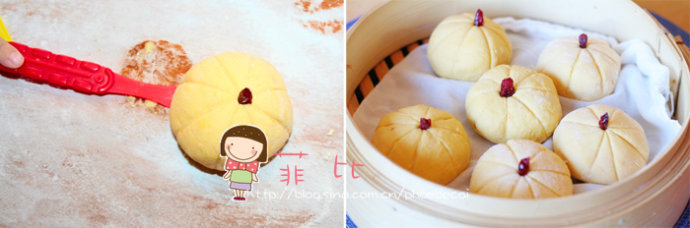 美食DIY奇趣可爱南瓜饼(进阶版)