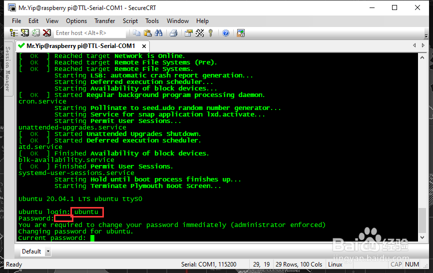 Raspberry Pi 4安装Ubuntu 20.04.1 LTS
