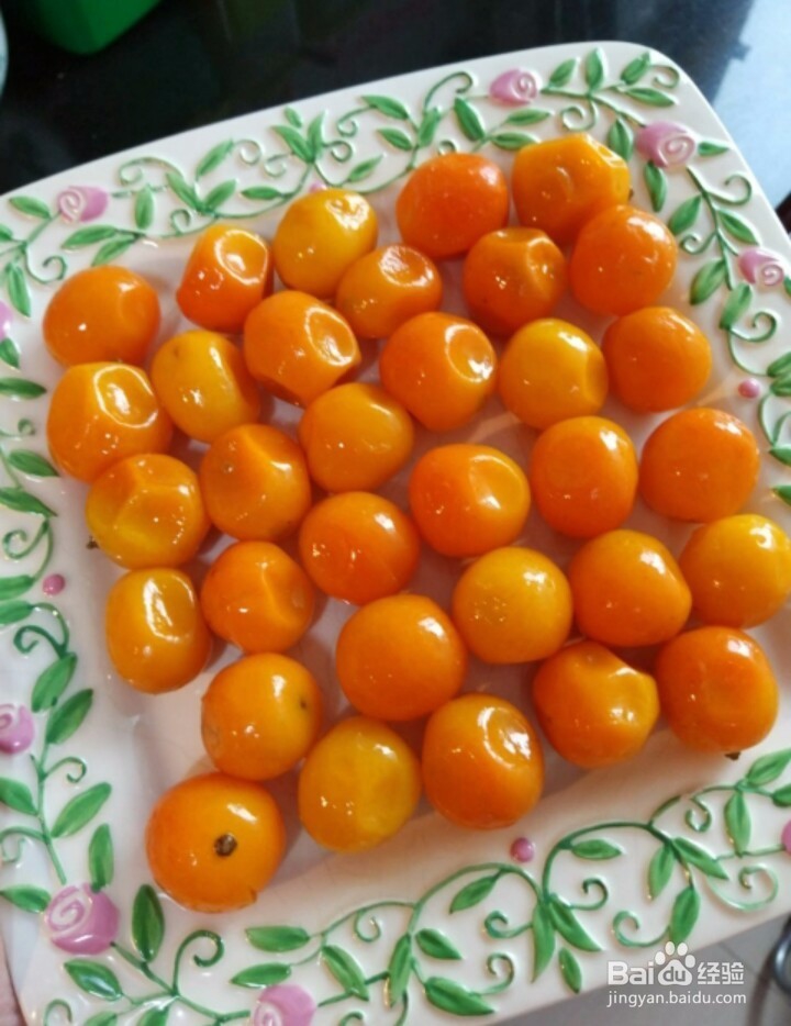 如何制作金桔蜜饯?