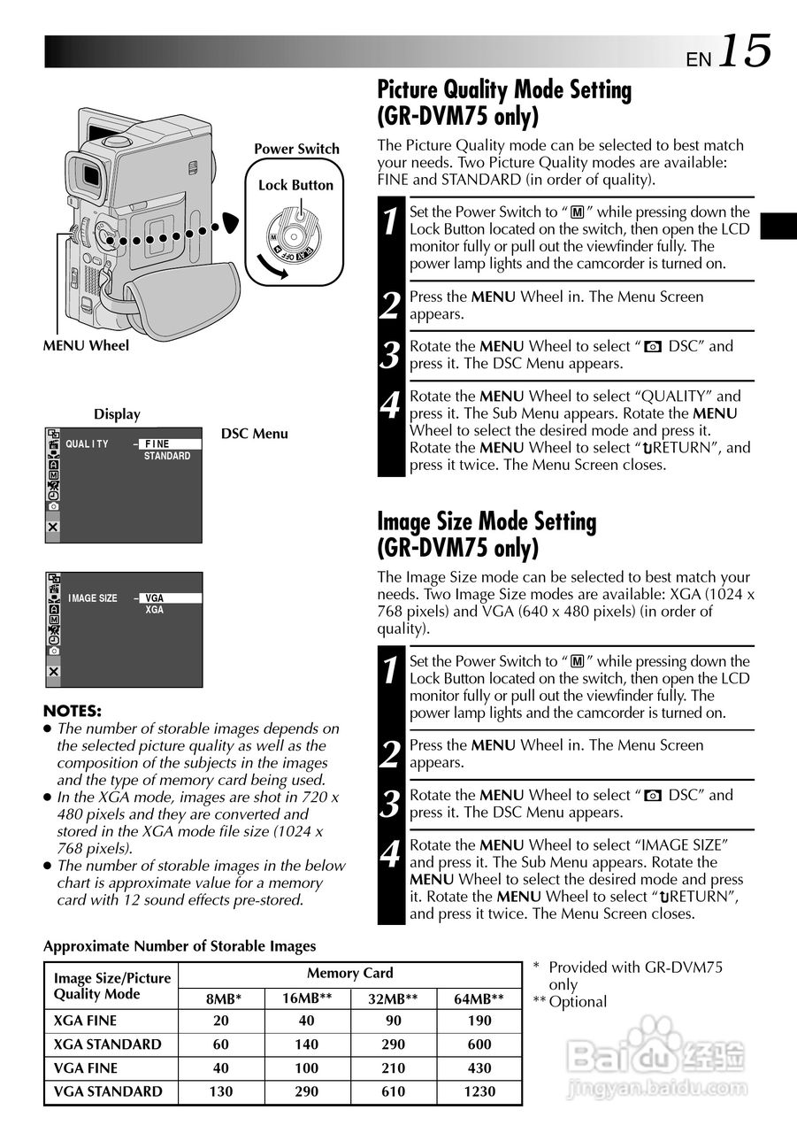 胜利JVC GR-DVM75数码摄像机使用说明书:[2]