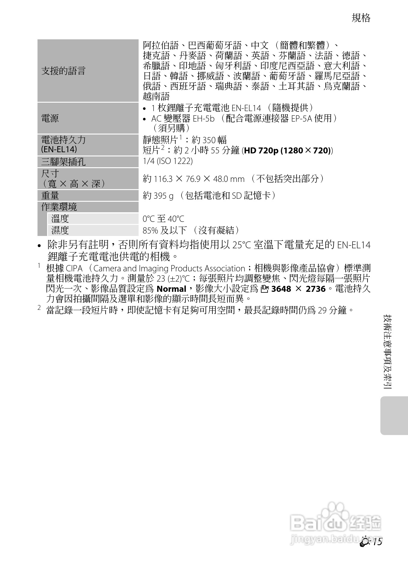 尼康P7100数码相机使用说明书:[26]