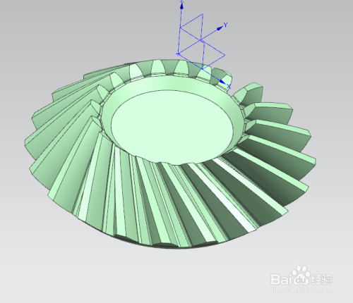 ug如何绘制一个斜锥齿轮