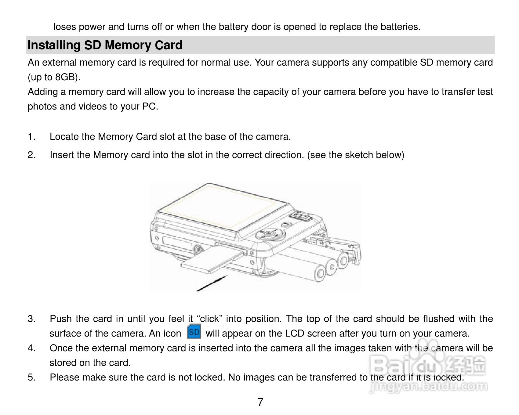 威达ViviCam X327数码相机使用说明书:[1]