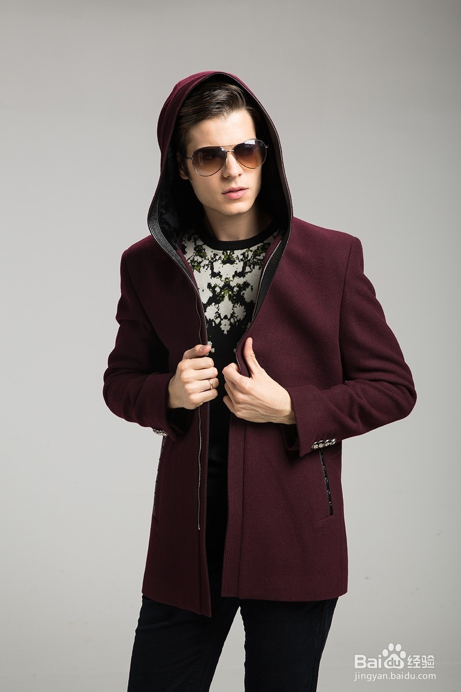 怎样将大衣穿出暖男感觉