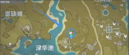 原神宝藏归离的四个圆盘在哪