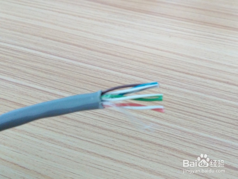 怎样接常用网线水晶头