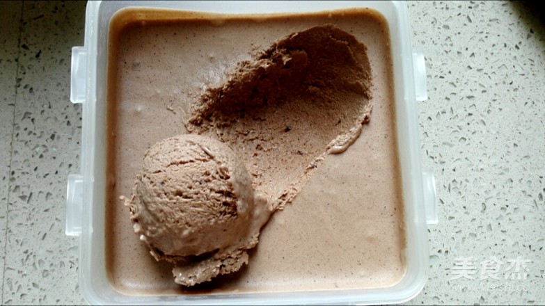 可可巧克力冰激凌