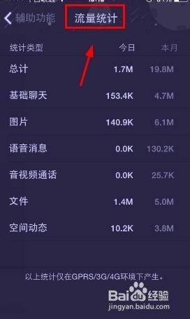 怎么查看手机QQ流量