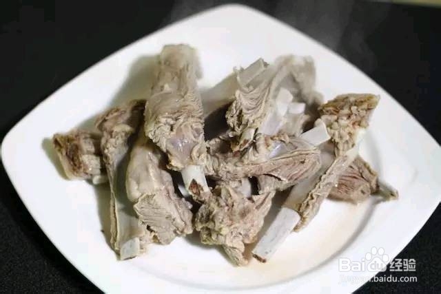 核桃羊排汤如何做