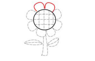 简笔画如何画向日葵