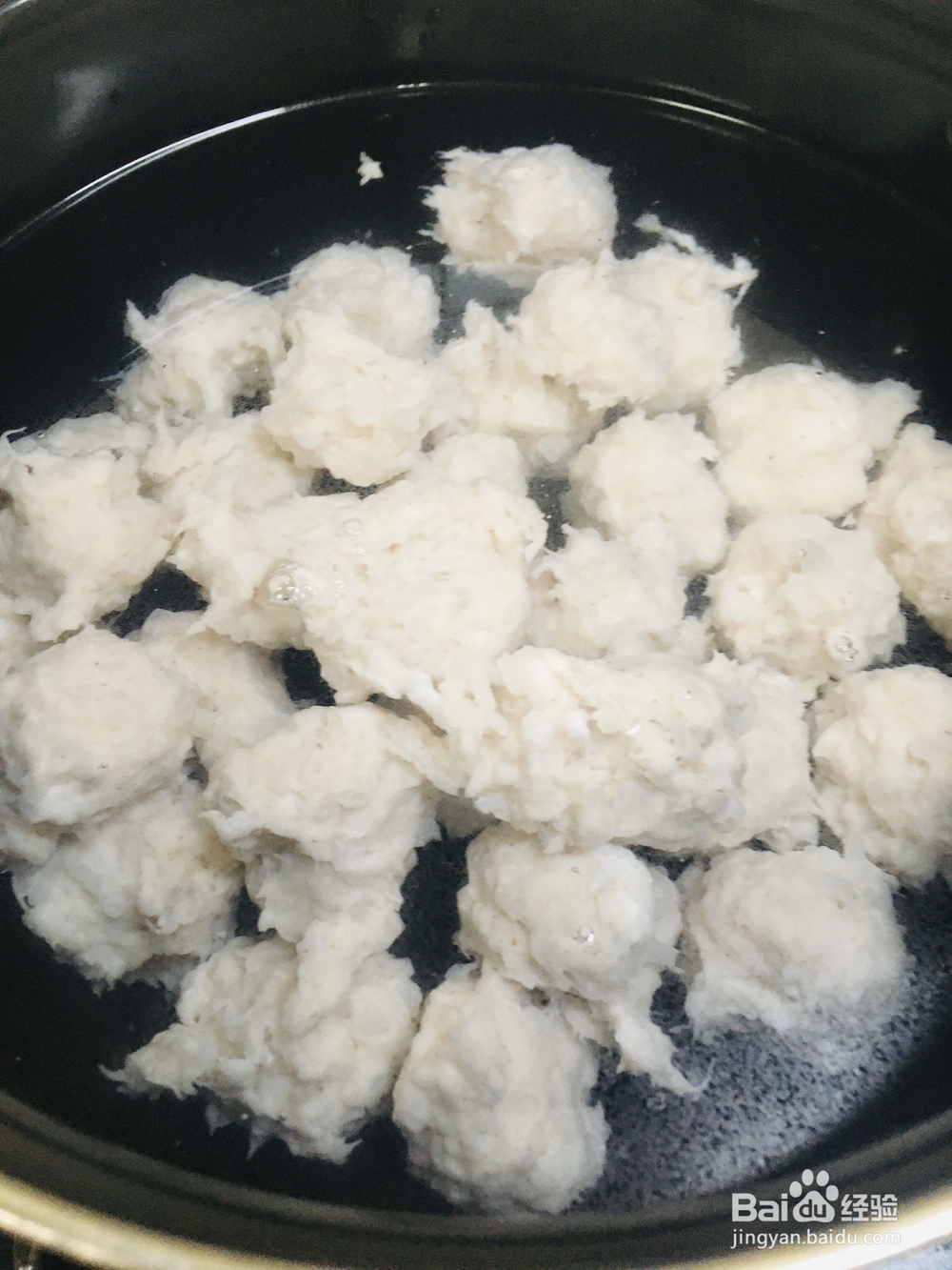 忍不住流口水的手打墨鱼丸