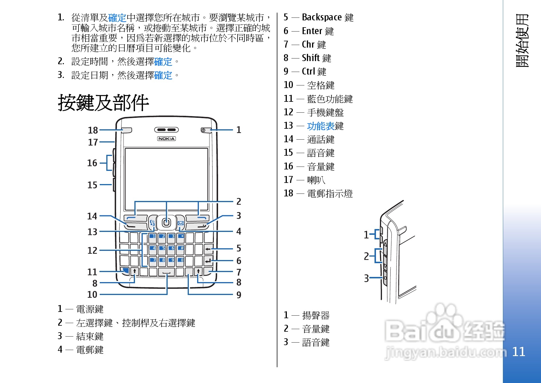 Nokia E61-1手机用户手册:[1]