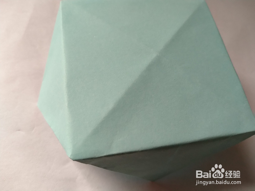 幼儿园小朋友学折纸-折桌子