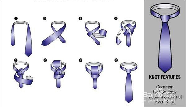 领带的系法图解