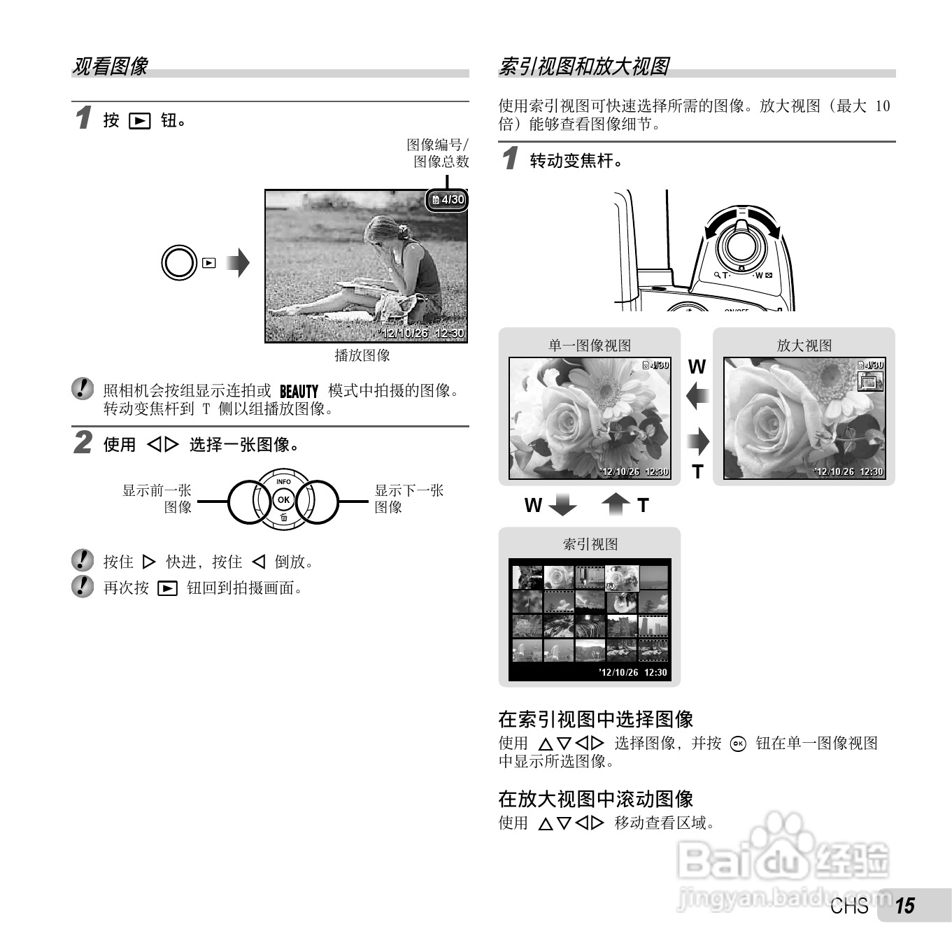 奥林巴斯SP-820UZ数码相机说明书:[2]