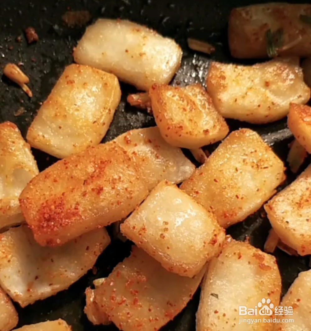 烧烤味年糕的美味做法