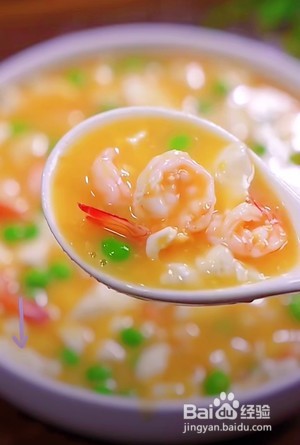 咸蛋黄虾仁烩豆腐