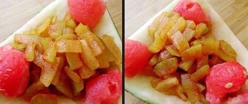 辣拌西瓜皮的做法