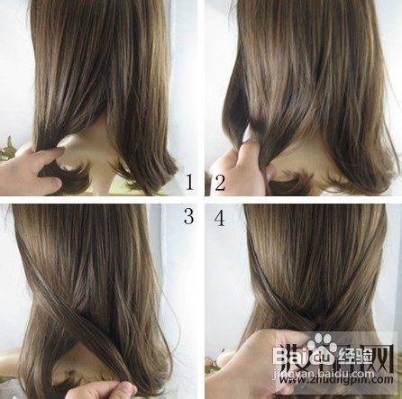 鱼骨辫编发 唯美发型大改造