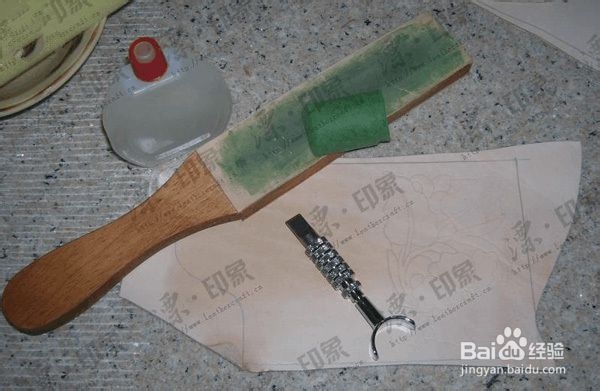 手工皮雕钥匙包DIY 爱包女有福啦!可扩展挎包!