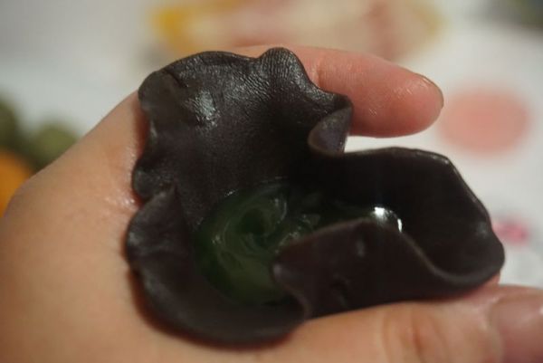 桃山皮流心月饼