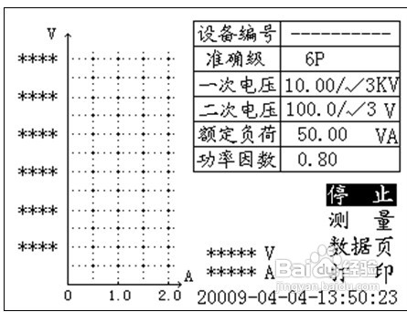 分享一下互感器多功能测试仪的PT伏安特性测量法