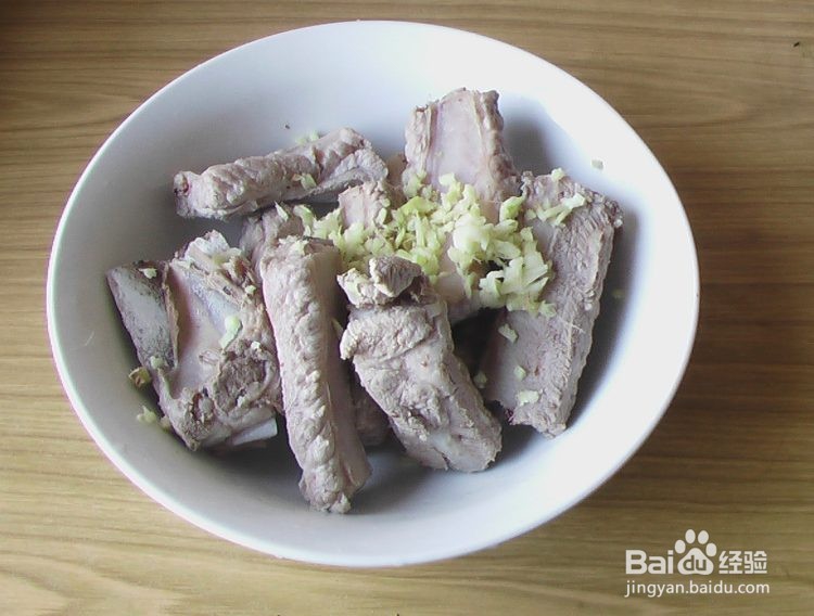 美味的蒸排骨