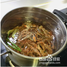 酱油河虾的做法