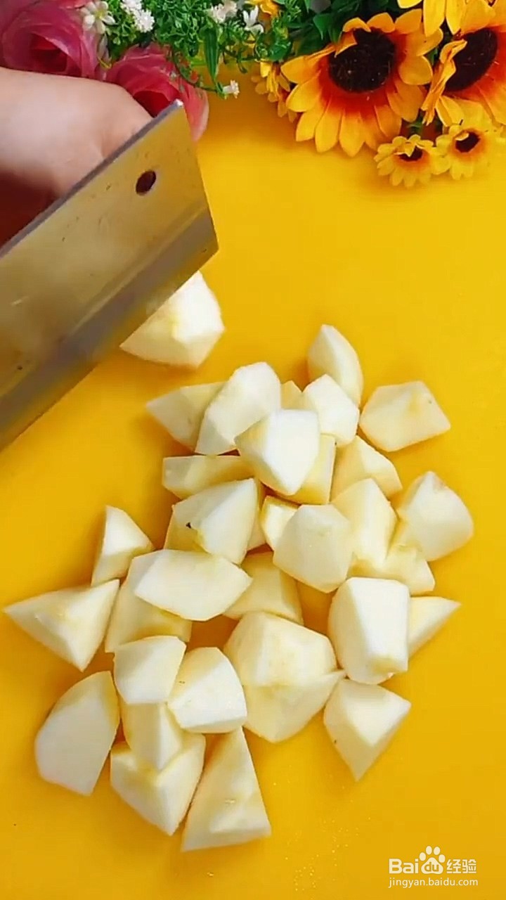 如何制作拔丝苹果