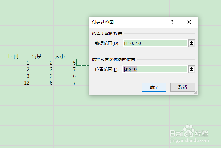 如何生成迷你图