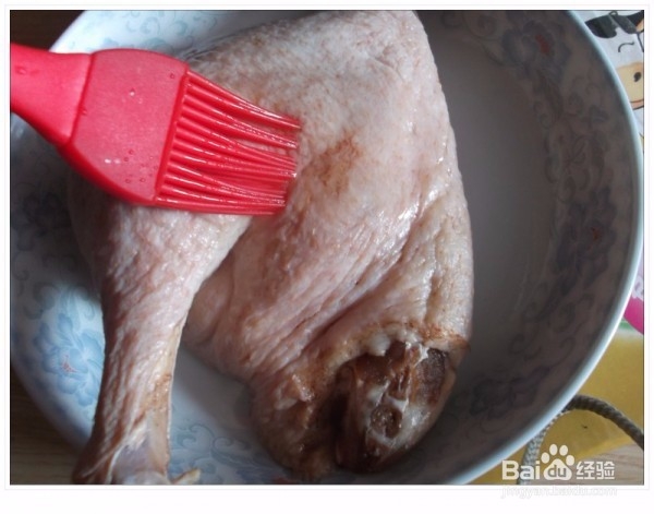 五香烤鸭腿的制作方法