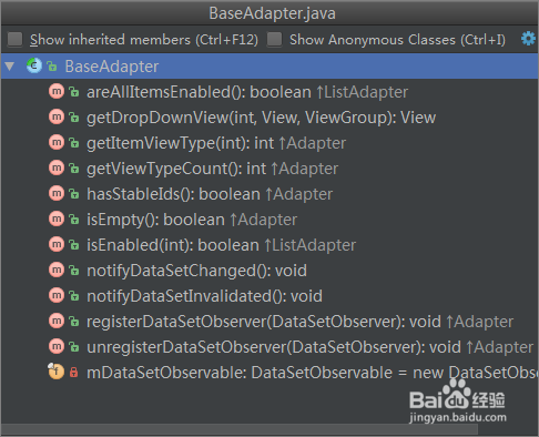 Android开发之BaseAdapter方法详细分析
