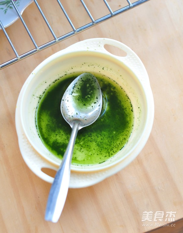 抹茶蜜豆磅蛋糕