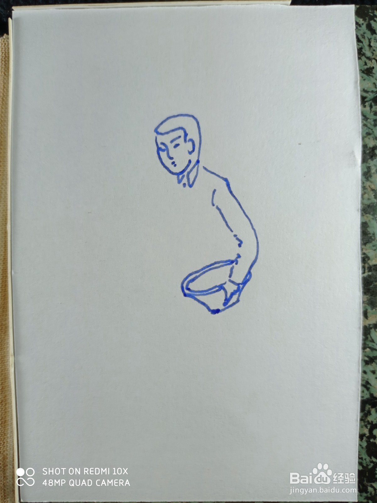 怎样画简笔画“农民伯伯撒种子”？