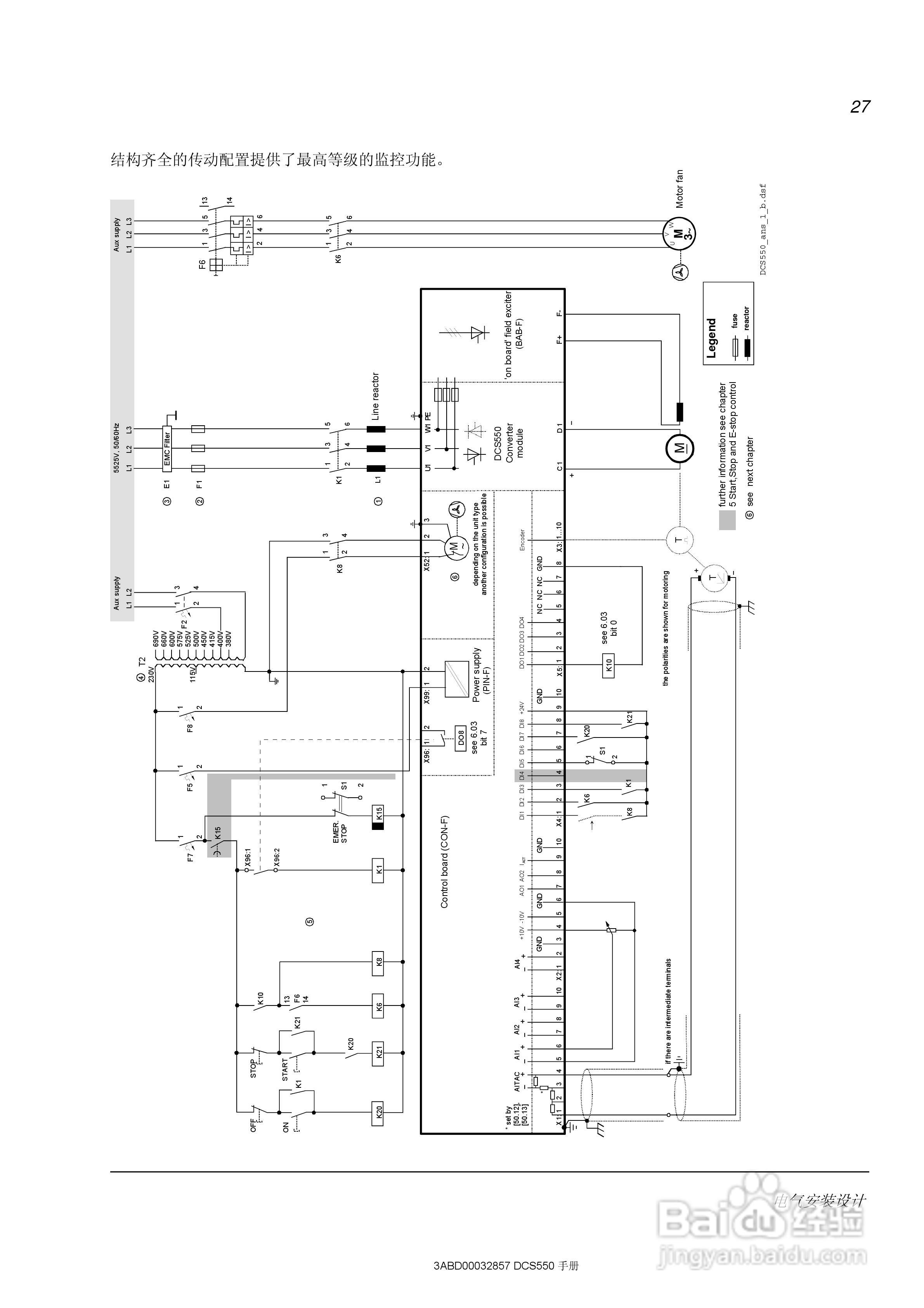 ABB直流调速器DCS550使用手册:[3]