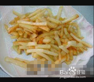 自制薯条不冻如何炸脆