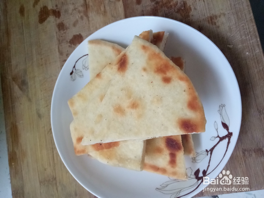 家常五香发面饼