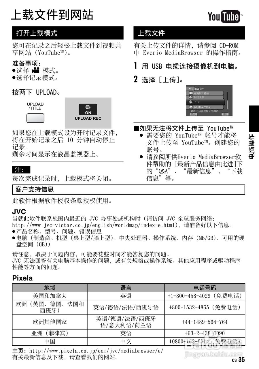 JVC GZ-HM1AC数码摄像机说明书:[4]
