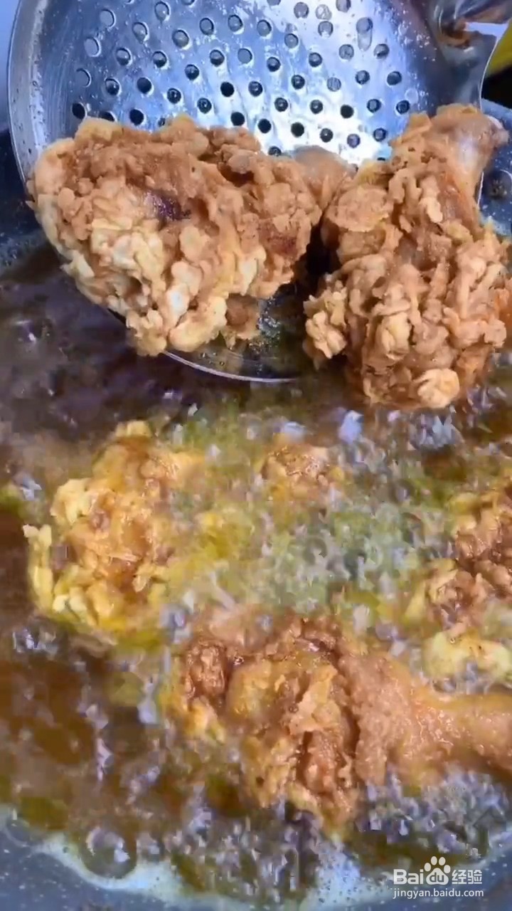 超级喷香酥脆的炸鸡腿怎样做